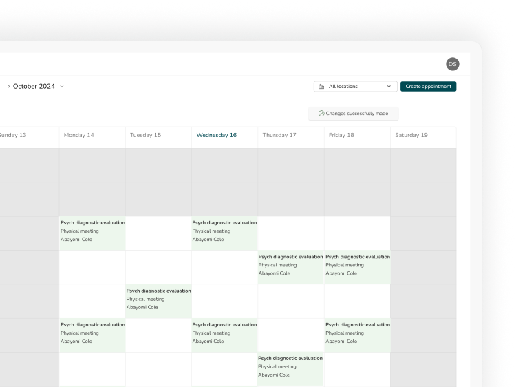 WithinEHR Dashboard